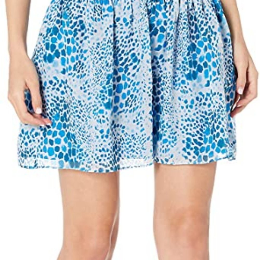 Ramy Brook – Printed Ember Silk Dress L - Picture 2 of 2